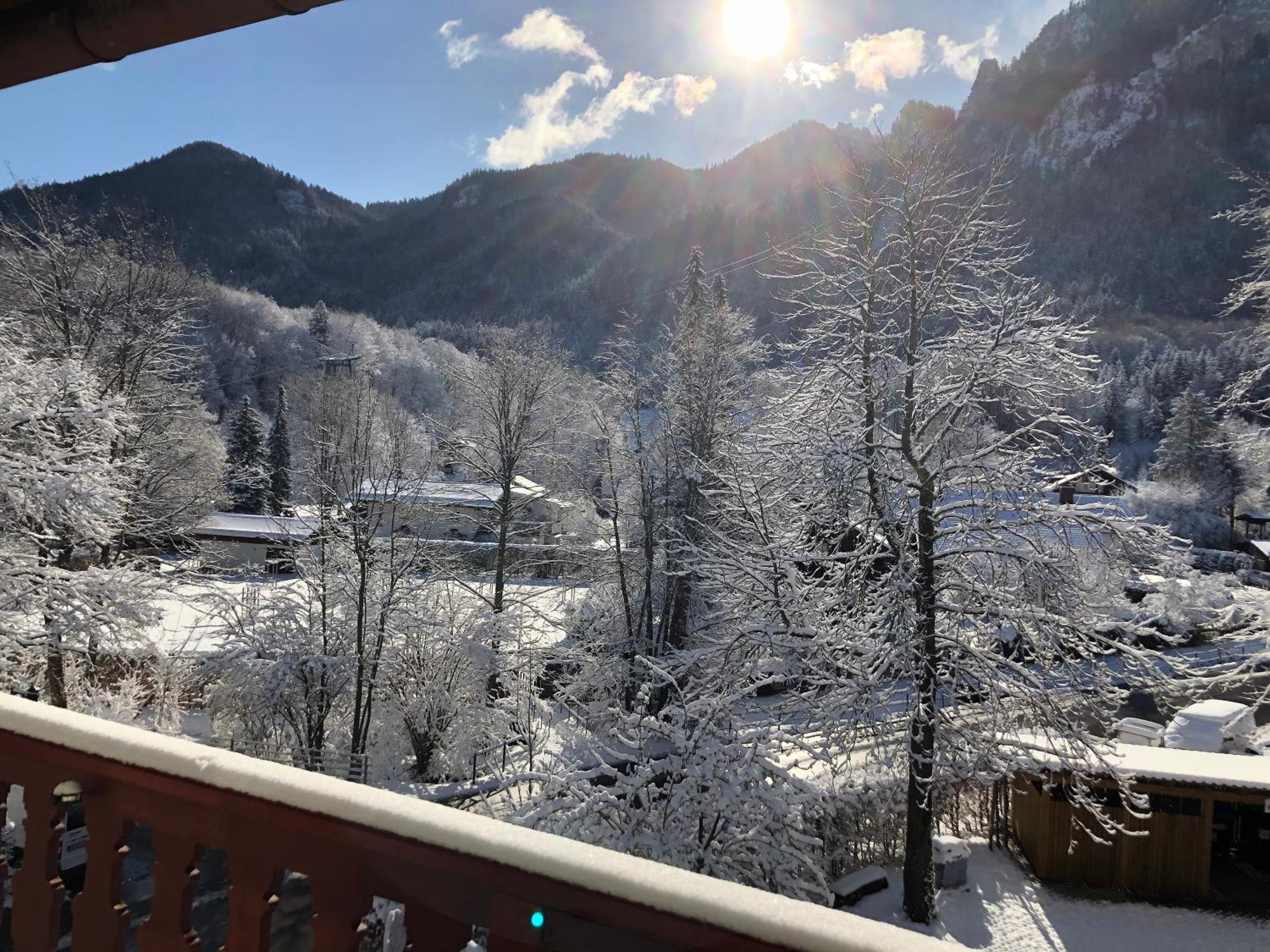 Top-Appartement direkt an der Kampenwandbahn Aschau im Chiemgau Bagian luar foto